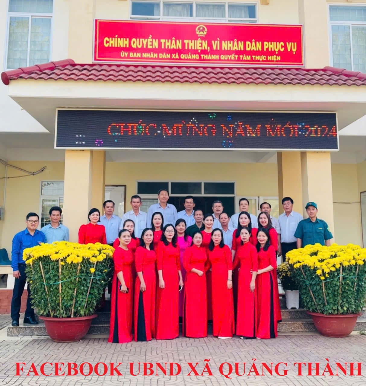 facebook UBND xã Quảng Thành