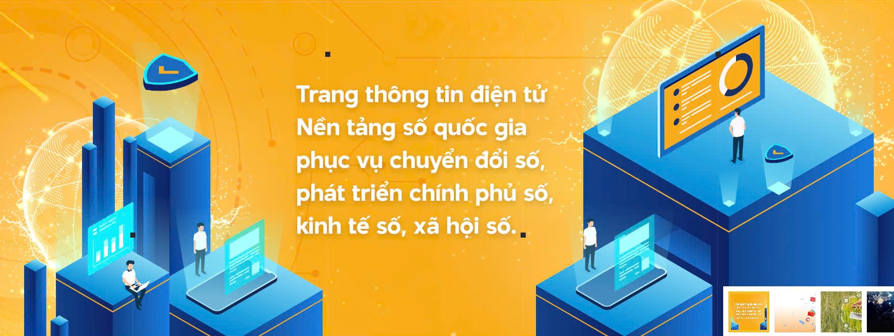 CỔNG THÔNG TIN ĐIỆN TỬ CHUYỂN ĐỔI SỐ QUỐC GIA